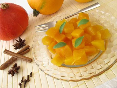 Squash compote Stock Photos