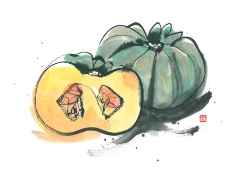 Squash Stock Illustration