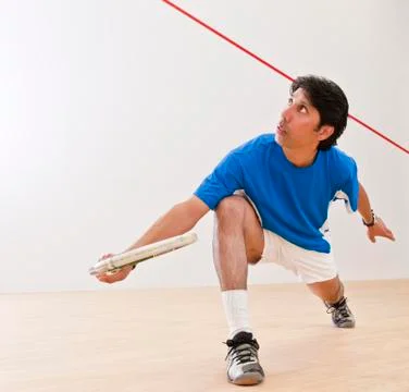Squash player Stock Photos
