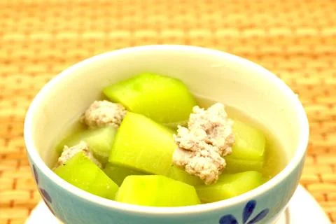 Squash soup Stock Photos