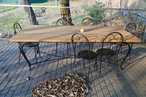 Squash on the table Stock Photos