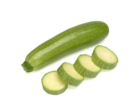Squash, vegetables marrows, zucchini isolated on white background Stock Photos