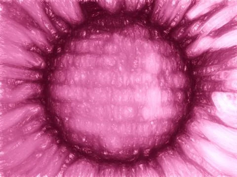 Squashed brain backdrop Stock Illustration