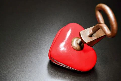 Squashed heart Stock Photos