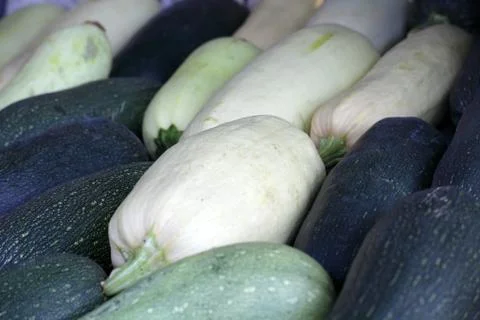 Squashes lie on the shelf background texture Foto stock