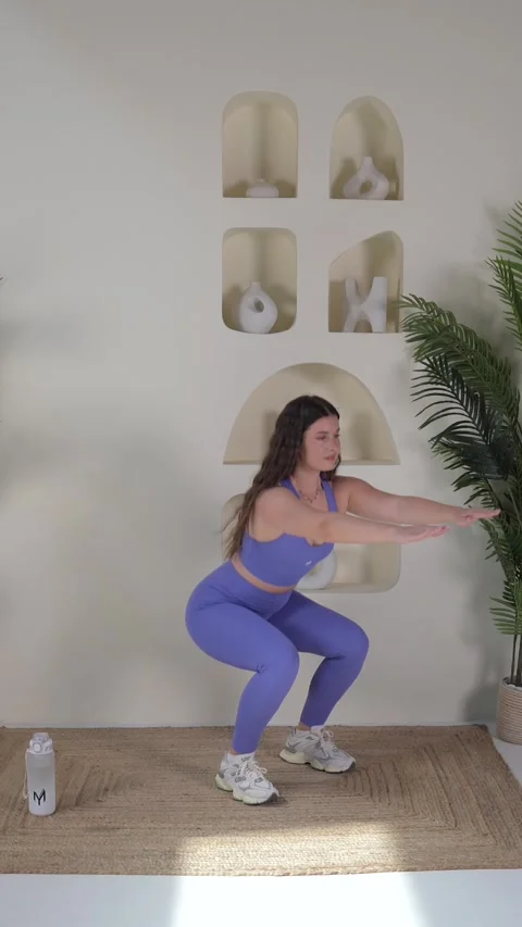 Squat 1 Stock Footage 314187191