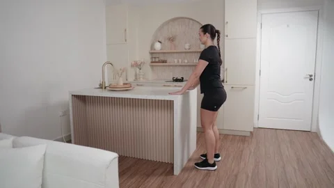 Squat with Counter Support Stock Footage 314189299