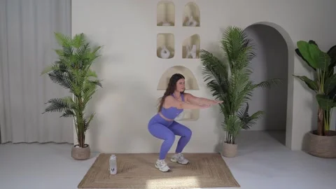 Squat Stock Footage 314187194