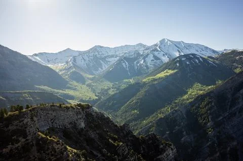Squaw Peak in Utah Stock Photos
