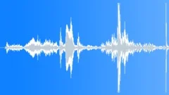 Squeaking closing wooden door of an old wooden shed Sound Effect