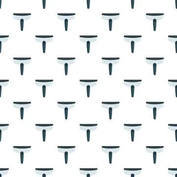 Squeegee glass cleaner tool seamless pattern background 스톡 일러스트