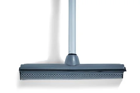 Squeegee mop on white background Foto stock