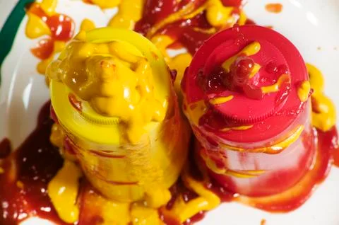 Squeeze Bottles Stock Photos