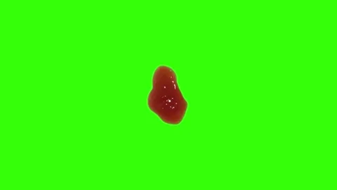 Squeeze ketchup Green Screen Stock Footage 260722176