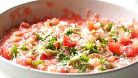 Squeeze lemon on on Salsa sauce , in door  Chiangmai  Thailand. Stock Footage 284730725