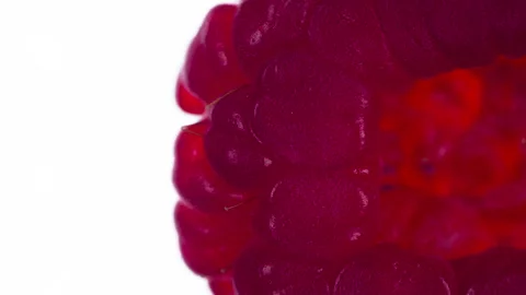 Squeeze Raspberry Pulp HD Stock-Footage 346542814