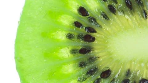 Squeeze Slices of Kiwi HD Vídeos de archivo 346542834