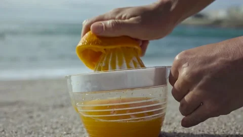 Squeezed to the end. Not a drop of juice left Stock Footage 209620036