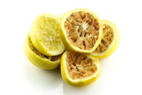 Squeezed Grapefruit Stock Photos