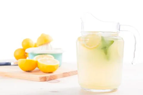 Squeezed lemonade Stock Photos