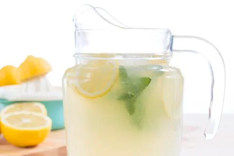 Squeezed lemonade Stock Photos