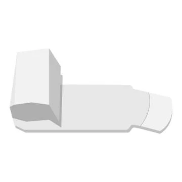 Squeezed tube Stock Illustration