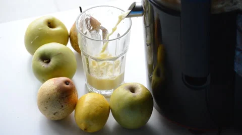 Squeezing Natural Fruit Juice Stock Footage 47851751