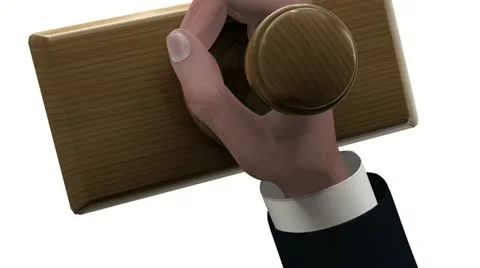 Squere  Stamp on white with alpha. Stock-Footage 20459345