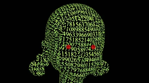 Squid game doll. Stock Footage 162835844