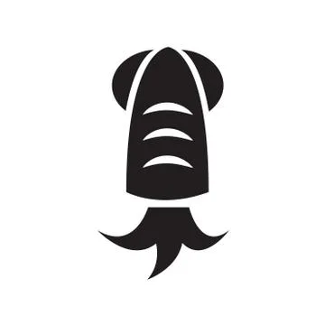 Squid icon Stock Illustration