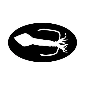 Squid icon Stock Illustration