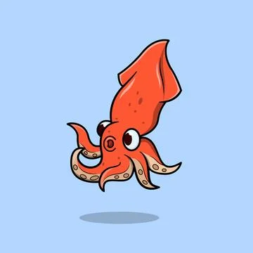 Squid Stock Illustration