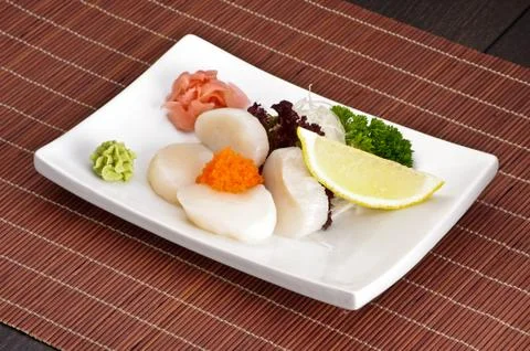 Squid nigiri Stock Photos