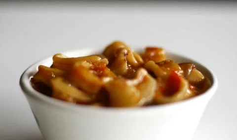 Squid in Padang Sauce Stock Photos