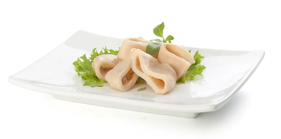 Squid rings Stock Photos