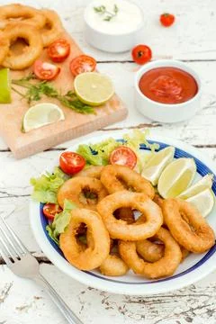 Squid time Stock Photos
