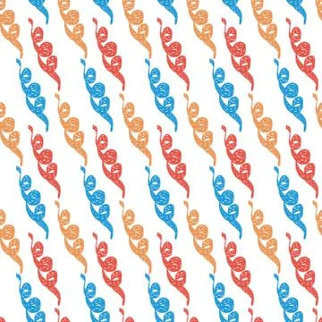 Squiggle confetti background design 스톡 일러스트