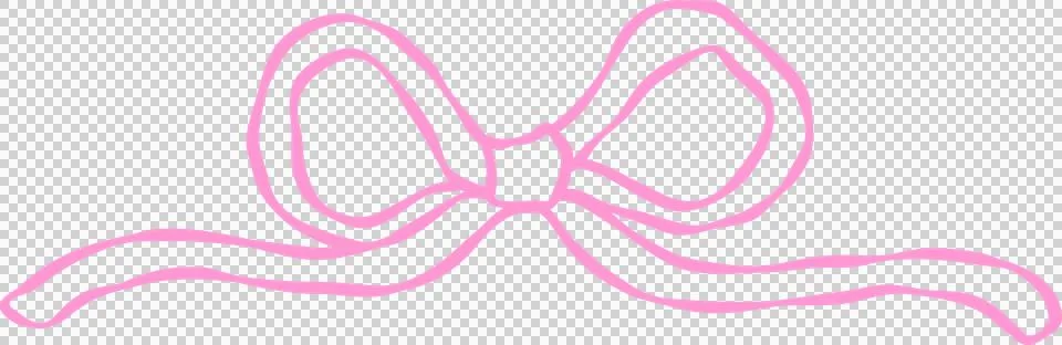 Squiggle Wavy Bow Border Outline Hand Drawn Stock Illustration