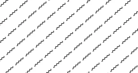 Squiggling lines animated pattern Stock Footage 141285365