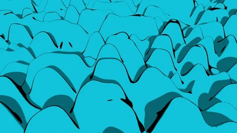 Squiggly line backdrop in a hand drawn animation style. Stock Footage 194433178