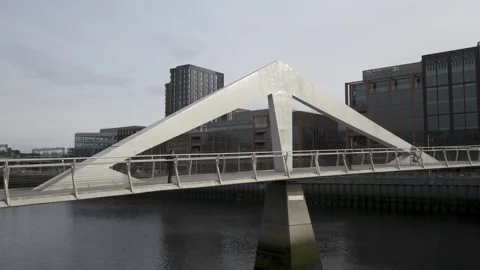 Squigly bridge time lapse Stock Footage 237612424