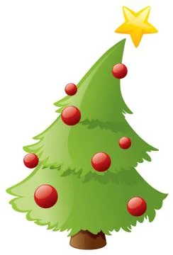 Squinty tree Stock Illustration