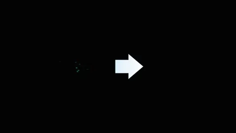 Squirrel arrow White right-pointing arrow Stock Footage 336159841