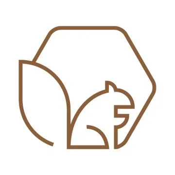 Squirrel Icon Stock-Illustration