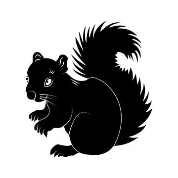 Squirrel icon Stock Illustration