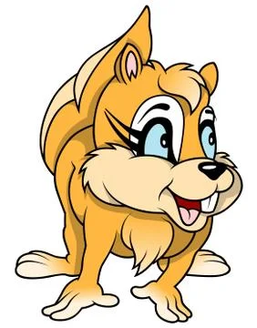 Squirrel Stock Illustration