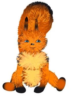 Squirrel Stock Illustration