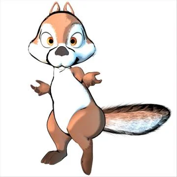 Squirrel Stock Illustration