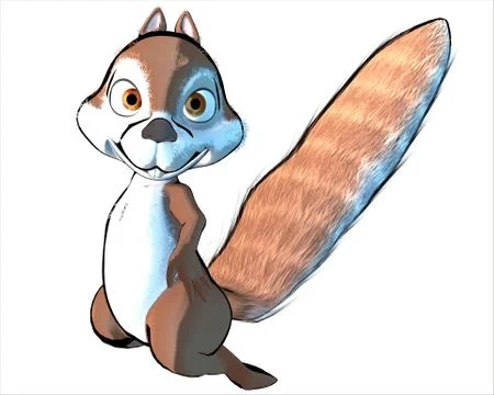 Squirrel Stock Illustration