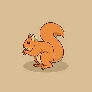 Squirrel Stock Illustration